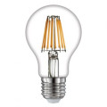 LED Filament GLS Dimmable Lamp 8watt ES